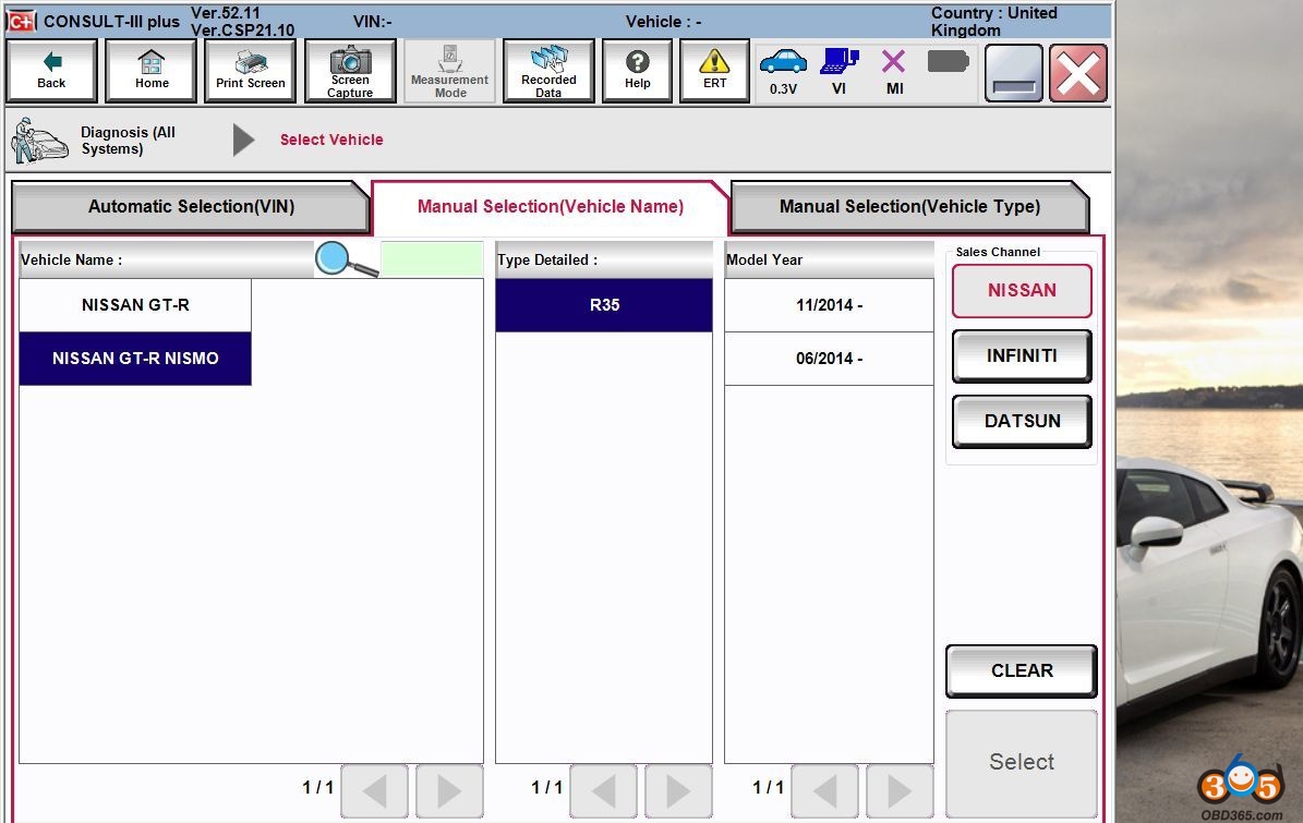 nissan consult iii plus software